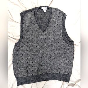 Vintage Tricots St. Raphael sweater vest in 100% Merino L